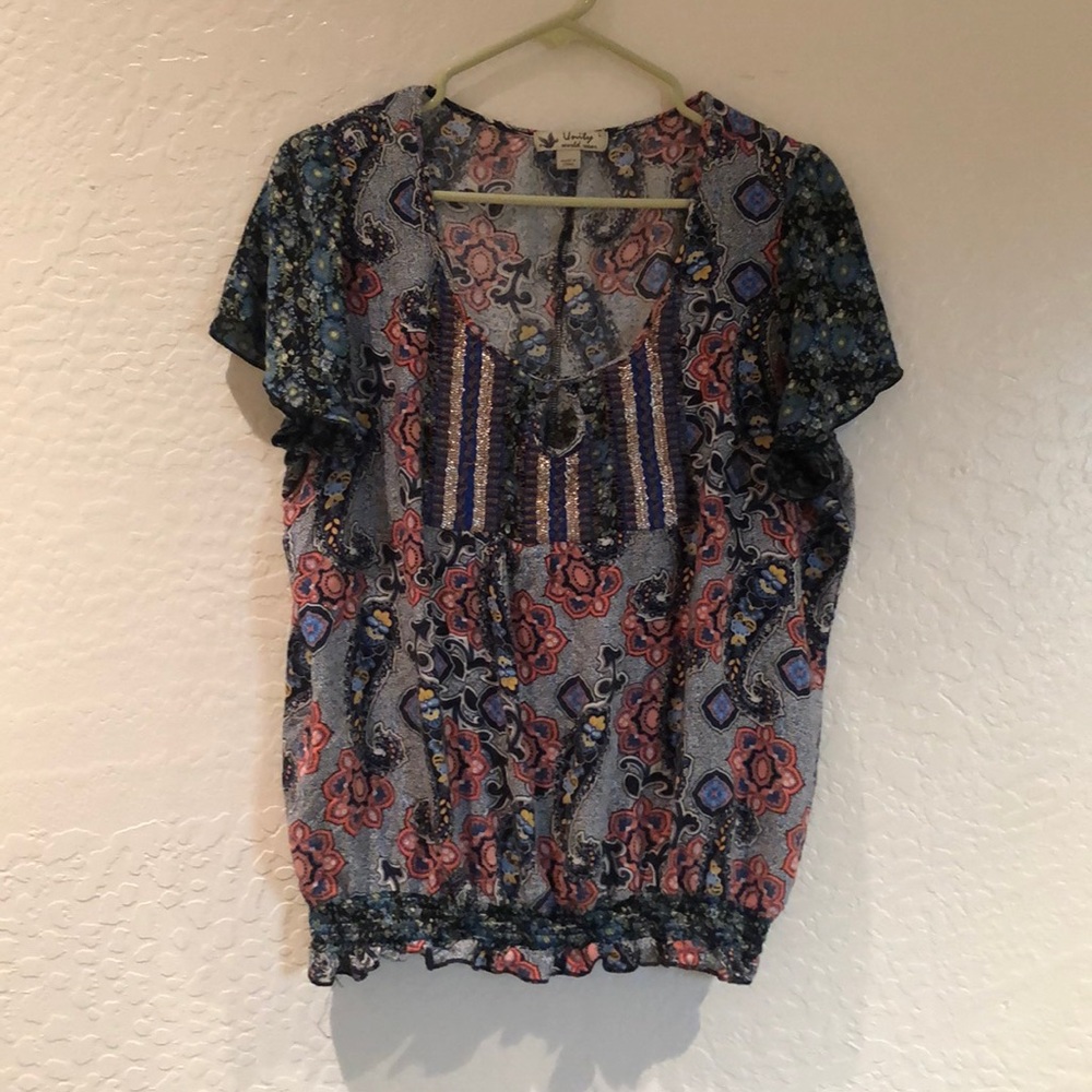 Floral Blouse - Unity World Wear